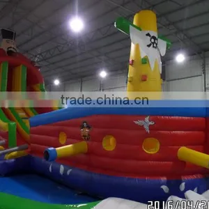 2016 POPULAR PIRATE SHIP INFLATABLE SLIDE CORSAIR thumbnail-1