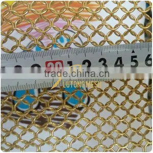 Transparent Mesh Fabric,small Decorative Folding Screen,metal Mesh Fabric thumbnail-4