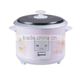 0.8L/1.0L/1.5L/1.8/2.2L Flower Body Cylinder Rice Cooker With Stanless Steel Lid thumbnail-1