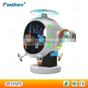 3D Helicopter Simulator Flight Coin Operated Game Machine Arcade Machine thumbnail-1