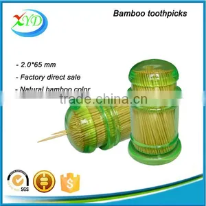 250 Pcs Plastic Barrel Bamboo Toothpicks thumbnail-4