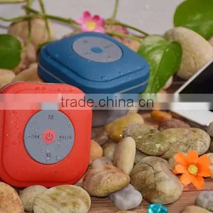 Waterproof Portable Mini Bluetooth Stereo Shower Outdoor Speaker thumbnail-5