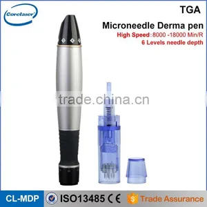 12 Microneedle Electric Marking Pen Auto Derma Stamp Electric Micro Needling Pen thumbnail-1