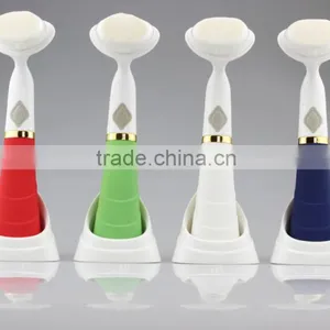 New Products Waterproof Face Skin Cleansing Brush Machine Rechargeable Sonic Electric Facial Brush For Exfoliating And Massage thumbnail-6