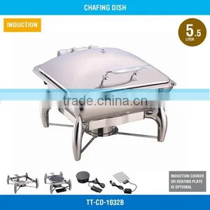 2017 New Model Commerical Stainless Steel Cover Chafing Dish Price thumbnail-2