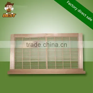 Beekeeping Fir Wood Frame Bamboo Sticks Vertical Queen Excluder thumbnail-1