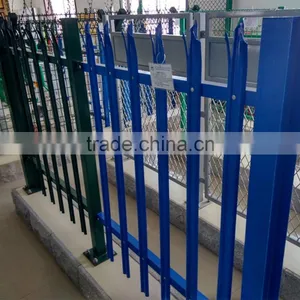 China DM Factory Steel Palisade Fencing Supply thumbnail-1