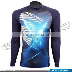 Lycra Long Sleeve Rash Guard, Man thumbnail-1