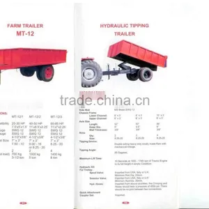 Agricultural Tractor Hydraulic Tipping Trailer thumbnail-1