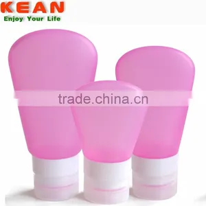 Wholesale Portable BPA Free Mixed Sizes Silicone Travel Bottle Set thumbnail-2
