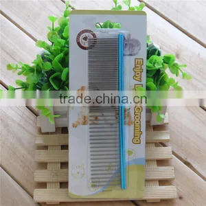 Dog Pet Dead Fur Remove Comb With Colored Handle thumbnail-1