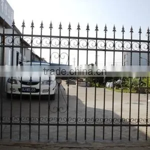Decorative Wrought Iron Fence thumbnail-1