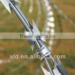 High Quality Low Carbon Galvanized Barbed Wire (manufactirer) thumbnail-1