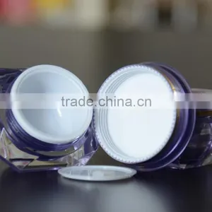 2016 Unique New Diamond Unique Shape Jar for Face Cream thumbnail-5