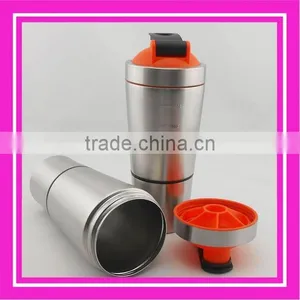 New Style Stainless Steel Insulated Shaker Bottle From China thumbnail-1