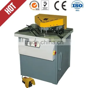 Hydraulic Notching Machine, QX28Y-4*200 Electric Notcher Lathe,Adjustable and Fixed Angle Chute Cutting Machine thumbnail-1