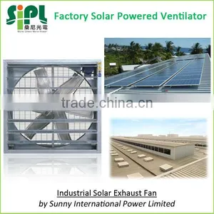 New Invention Negative Pressure Type Industrial Ventilation Use Large Size Solar Wall Fan thumbnail-1