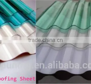 Transparent Skylight pc Corrugated Roof Sheet thumbnail-2