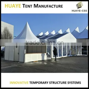 Glass Wedding Tents With Pagoda and Glass Walls and Wedding Decoration for Sale thumbnail-2
