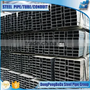 20*20*1.7 ERW GI Square Steel Pipe Galvanized Steel Hollow Section thumbnail-1