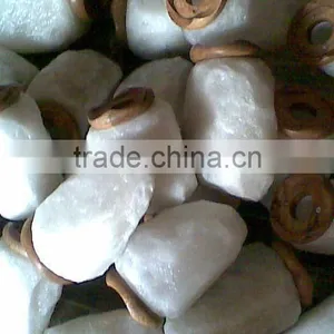 White Himalayan Natural Salt Lamps/White Salt Lamps thumbnail-1