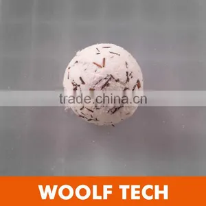 100% Handmade Luxury Moisturizing Fizzy Bath Bomb With Dried Petals thumbnail-1
