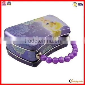 Hot Sale Wholesale Handle Tin Cosmetic Tin Box Packing thumbnail-3