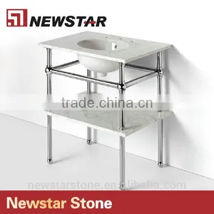 Hotel Stainless Steel Bathroom Vanity thumbnail-3