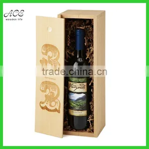 Personalized Wooden Wine Box Custom Wooden Wine Box thumbnail-1