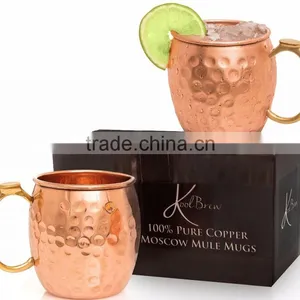 Copper Mugs for Vodka, Moscow Mule Copper Mugs, Copper Moscow Mule Mugs thumbnail-2