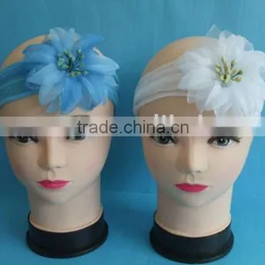 Fashion Adult Elastic Lily Flowers Headbands thumbnail-1