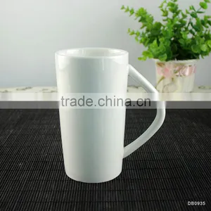 475ML White Thick Tall Porcelain Coffee Milk Mugs thumbnail-2