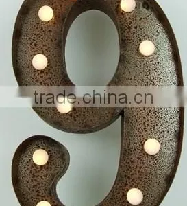 Waterproof Metal Shaped Lamps Decorative Advertising Backdrop Lamp thumbnail-1
