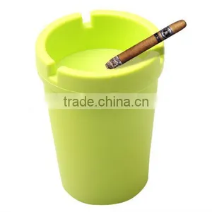 Supply Large Capacity Double Candy Color Ashtray thumbnail-1