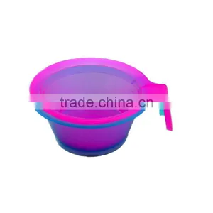 Hair Dyeing Bowl, Salon Hairdresser Coloring Bowl & Brush thumbnail-1