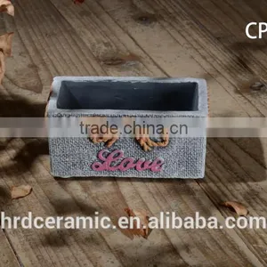 Factory Wholesale Cement Decorative Garden Plant Pots Indoor thumbnail-2