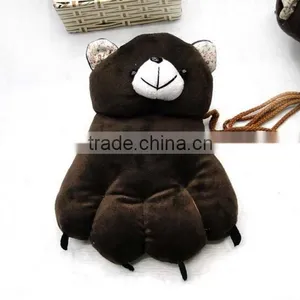 Custom Cheap Animal Tiger Paw Plush Gloves thumbnail-1