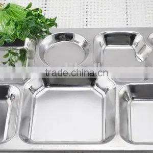 Stainless Steel Fast Food Dinner Plate thumbnail-2