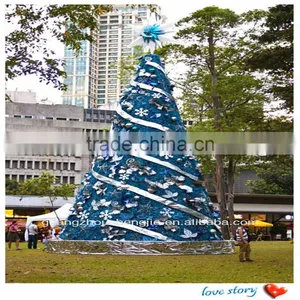 SJ2017500113 5m Outdoor Xmas Tree Artificial Plastic Christmas Tree for Christmas Festival thumbnail-1