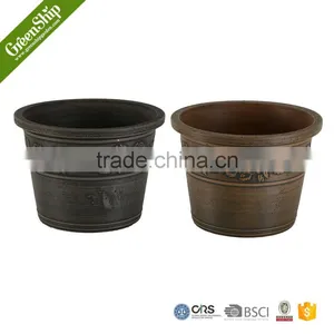 Eco-friendly Decorative Garden European Style Pot Wholesale for Outdoor thumbnail-1