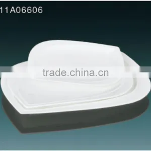 2014 Hot Sale White Antique Ceramic Plate thumbnail-1