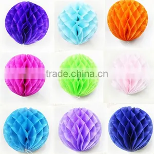 Christmas Decoration Paper Honeycomb Ball/ Honeycomb Paper Hat/ Decorative Christmas Garland thumbnail-1