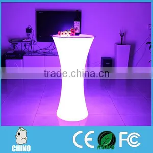 PE Plastic Led Table Furniture Chair Led Outdoor Furniture thumbnail-2