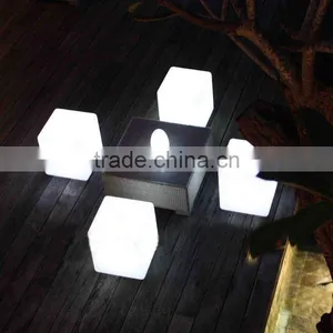 Waterproof LED Cube With RF Remote, Party, Event, Home Decor, Bar, Night Club Accessories thumbnail-1