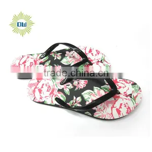 Cheap Wholesale Customize Women Summer Beach Flip Flops thumbnail-4