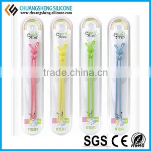 Christmas Gift Silicone Mobile Phone Single Custom Lanyard thumbnail-4