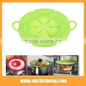 Hot Selling Silicone Sealing Lids, Silicone Pot Lid, Keep Fresh Silicone Pot Cover thumbnail-1