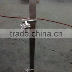 Frosted Glass Balcony Balustrade/Stainless Steel Handrail thumbnail-1