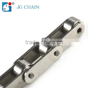Single Strand Roller Chain Supplier C2082hss Double Pitch Stainless Steel Conveyor Chain thumbnail-1