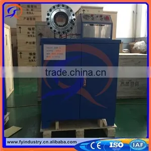 CE Certificates! Hydraulic Hose Fitting Crimping Machine Hose Crimper New Model FY91A Made in China! thumbnail-6